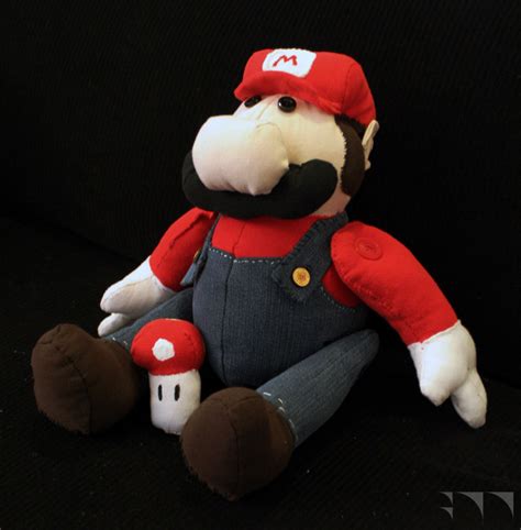 Mario Plushie By Robertllynch On Deviantart