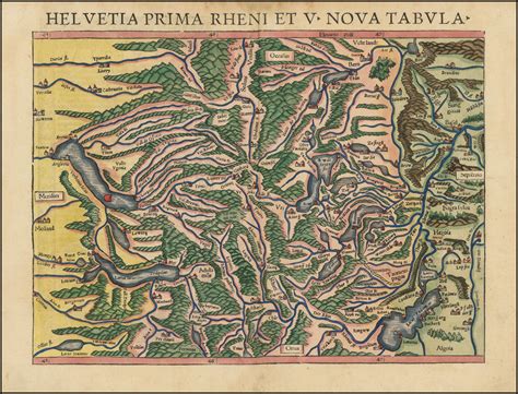 First State Switzerland Helvetia Prima Et Viii Nova Tabula Barry