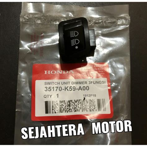 Jual Tombol Lampu 3 Fungsi Dim Dimmer Honda New Vario 150 125 110 LED