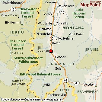 Darby, Montana | Montana, Area map, Darby