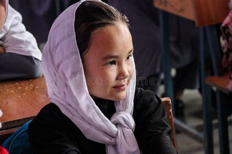 Afghanistan Village School Kids in the North of the Country Editorial ...