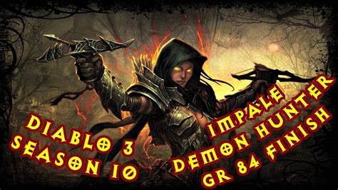 Diablo 3 Demon Hunter Impale Shadow Set Season 10 Grift 84 YouTube