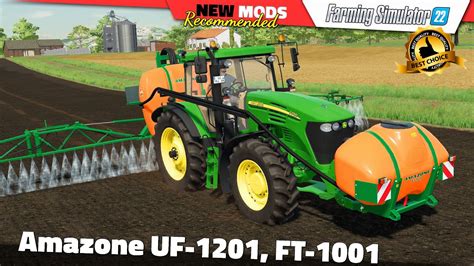 FS22 Amazone UF 1201 FT 1001 Farming Simulator 22 New Mods Review