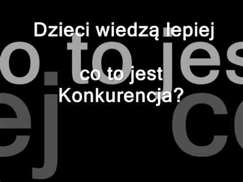 Dzieci Wiedz Lepiej Co To Jest Konkurencja Youtube