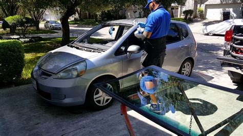 Honda Fit Windshield Replacement With Quality Master Auto Glass YouTube