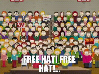 South Park Free Hat GIF - South park Free hat Free - Discover & Share GIFs