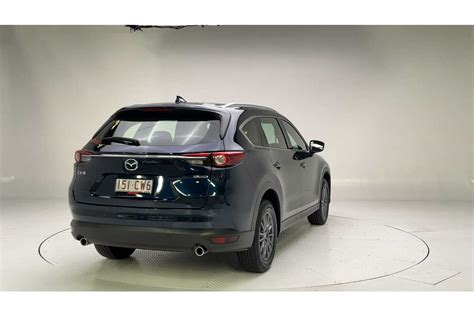 Sold 2021 Mazda Cx 8 Sport In Deep Crystal Blue Used Suv Moorooka Qld