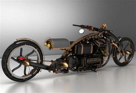 Steampunk Motorcycle Picture On Visualizeus Steampunk Motorcycle Chopper Custom Motorcycles