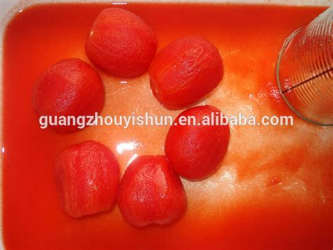 Hot Sale Peeled Canned Diced Tomatochina Oem Price Supplier 21food