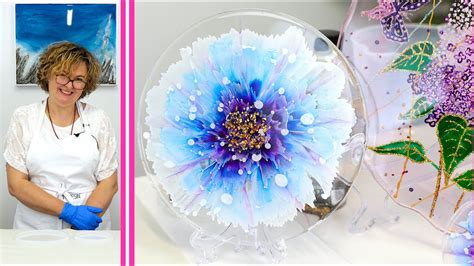 How To Make Resin Flower Coasters YouTube