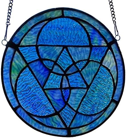 Amazon RIVER OF GOODS 12 Stained Glass Window Panel Tiffany