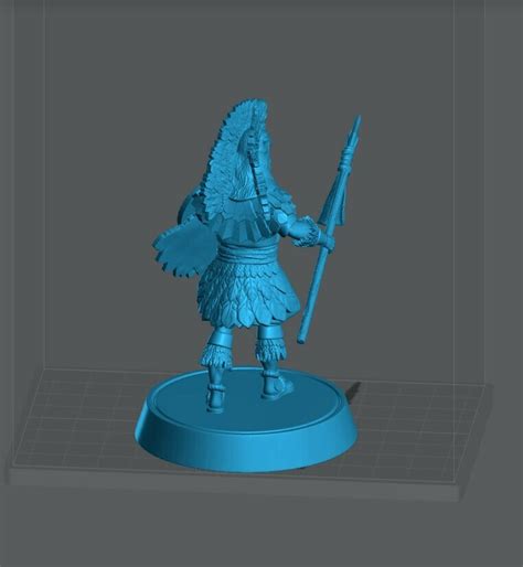 Stl File Inca Eagle Warrior Age Of Empires Ii To Collectibles D Print