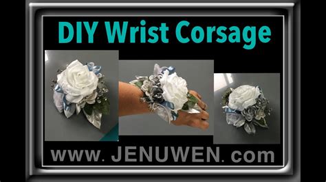 Diy Wrist Corsage Youtube