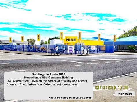 Horowhenua Hire Company Building 83 Oxford St Levin 2 12 2018 Record