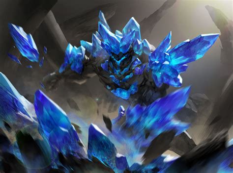 ArtStation - Crystal Giant, G- Zen 古今秋 | Monster concept art, Crystals ...