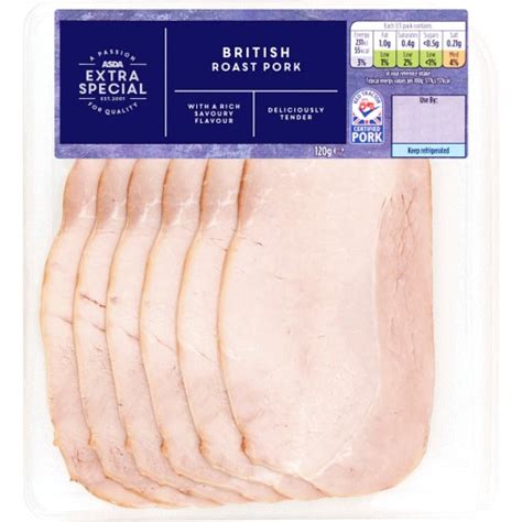 ASDA Extra Special Butter Roast Chicken Breast Slices 120g Compare