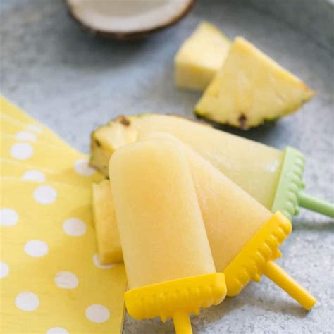 Spiked Pina Colada Ice Pops Living Well Spending Less