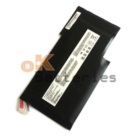 New BTY M6J BTY U6J Battery For MSI GS63 7RE GS63VR 6RF GS73 GS73VR