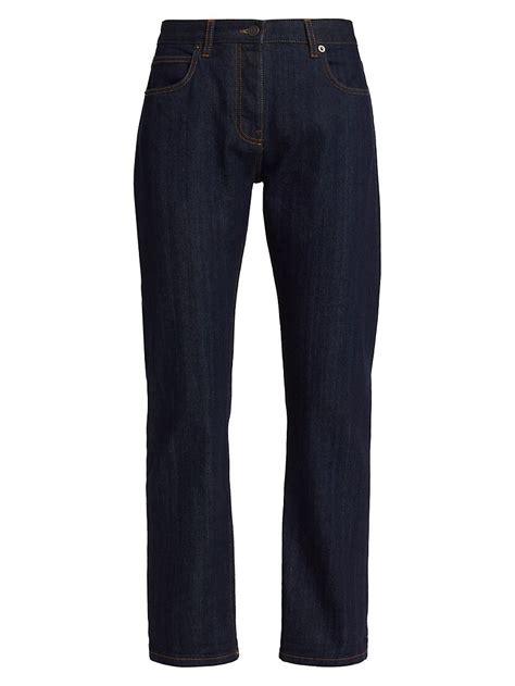 Shop Indigo Jeans The Row Women Editorialist