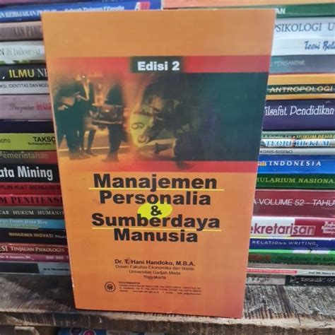 Jual Manajemen Personalia Dan Sumber Daya Manusia Edisi By Dr T Hani