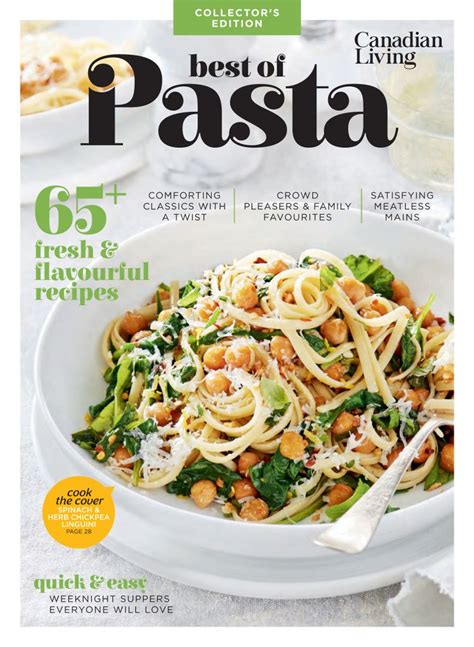 Canadian Living Special Issues Sip Vol 20 No 01 Pasta Digital