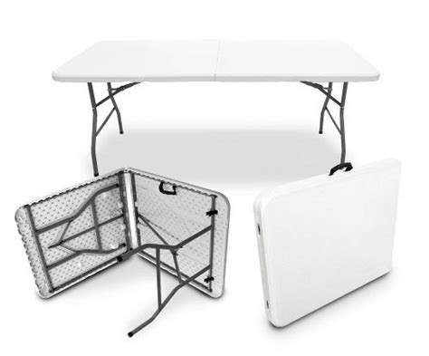 Mesa Plegable De Pvc Y Metal X X G P Cuotas Sin Inter S