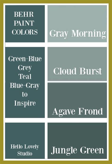 Behr Blue Gray Paint Colors For Bedroom Chalk Paint