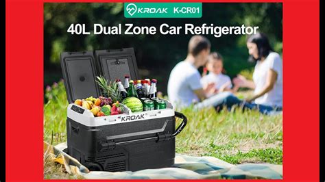 Kroak K Cr L Best Car Refrigerator Youtube