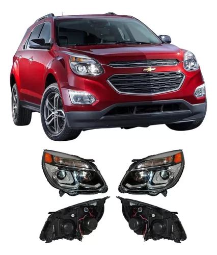 Par Juego Kit Faros Chevrolet Equinox Modelo 2016 2017 Tyc Envío gratis