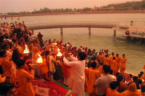 Private Tour Ganga Aarti Hindu Ritual In Rishikesh Including Dinner