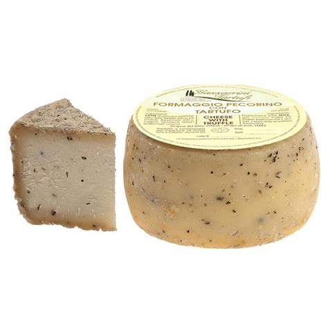 Formaggio Pecorino Con Tartufo Da Kg Burro Al Tartufo Gazzarrini