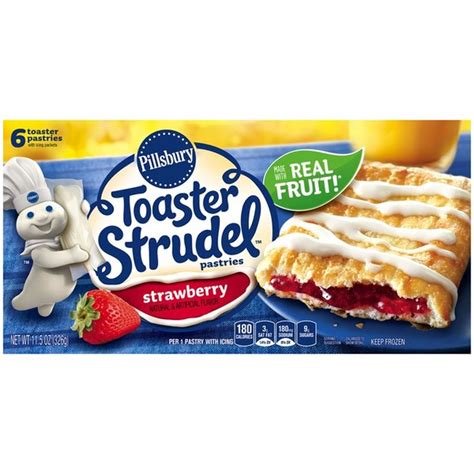 Pillsbury Toaster Strudel Strawberry Toaster Pastries 115 Oz Instacart