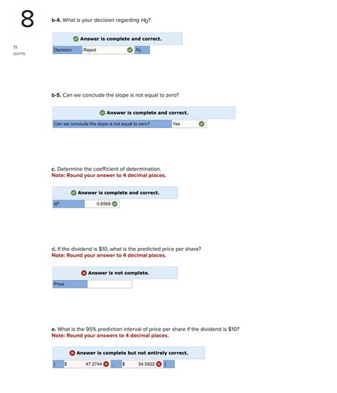 Following Is Information On The Price Per Share And Chegg