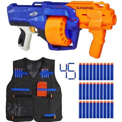 Nerf Hasbro E0011EU4 N Strike Elite SurgeFire dětská pistole od 1 279