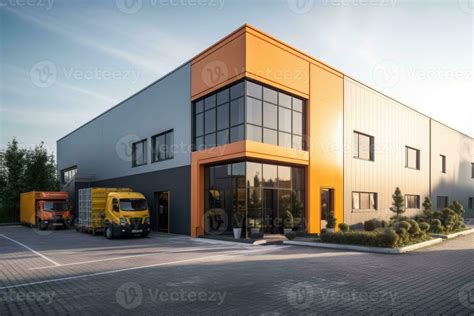 Industrial Warehouse Exterior