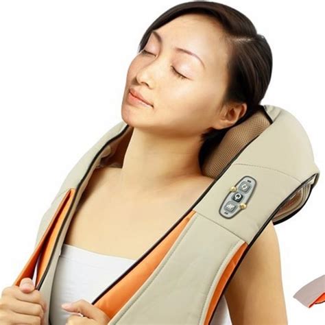 Tudo Sobre Colete Shiatsu Massageador Pescoço Neck Bivolt