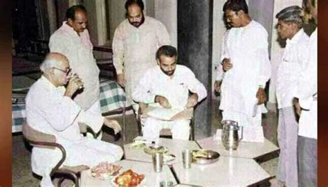 On Bjps Th Foundation Day Old Picture Of Lk Advani Pm Modi Amit