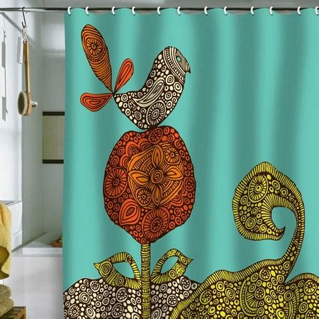 Valentina Ramos Bird In The Flower Shower Curtain Pretty Sure One