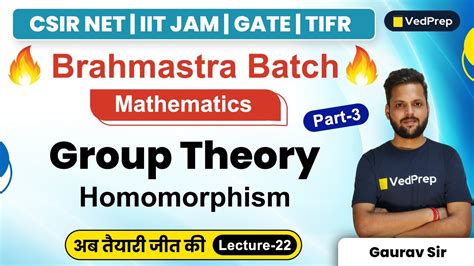 Homomorphism Group Theory Mathematics Csir Net Iit Jam Gate