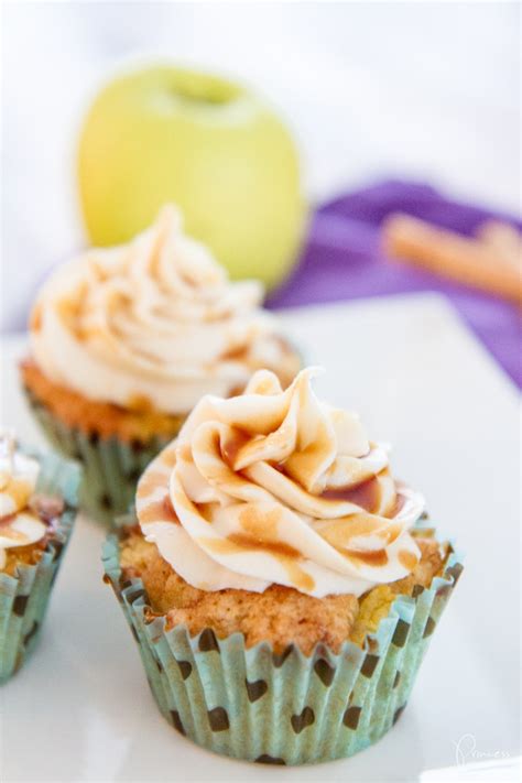 Rezept Apfel Zimt Karamell Cupcakes Lifestyle Travel Food Blog