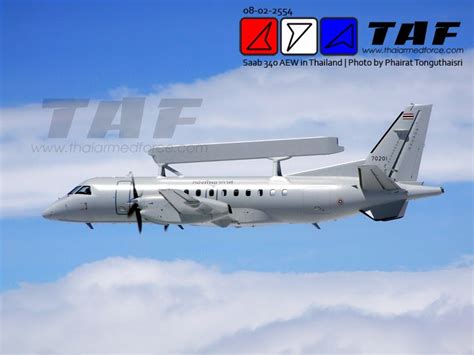 Defense Studies Saab 340 Aew Erieye Eyes On The Sky Of The Royal