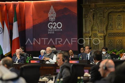 Pembukaan Ktt G20 Indonesia 2022 Antara Foto