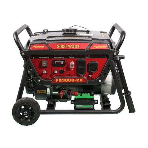 Powerful Portable Kw Gasoline Generator Pg Cr With Recoil