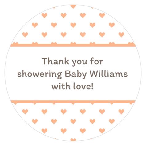 Baby Shower Stickers Personalized Baby Shower Stickers - Etsy