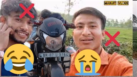 Pura Khatarnak Ho Gya Bike Ne Thok Diya Manjit Vlogs Youtube