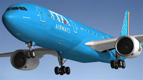 Airbus A330neo Ita Airways 3d Model Turbosquid 1819688