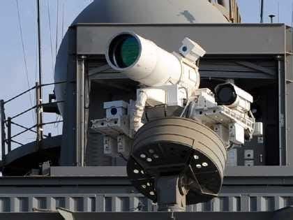 The US Navy plans to fire laser weapons off of ships within a year ...