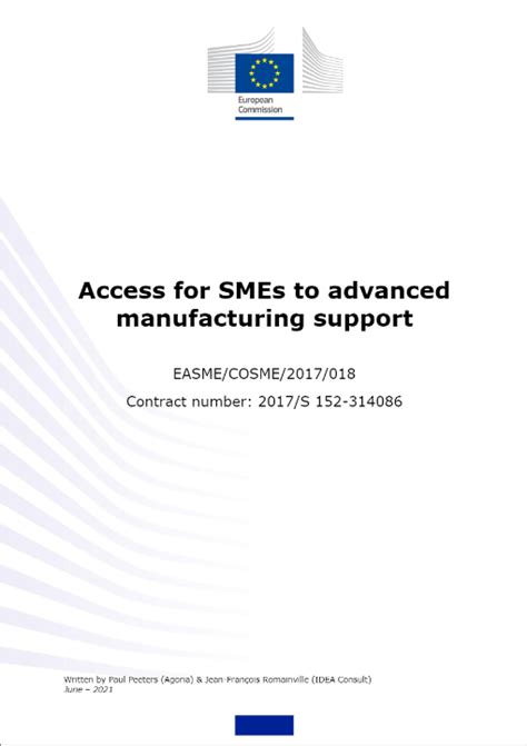 Access for SMEs to advanced manufacturing support CDE Almería