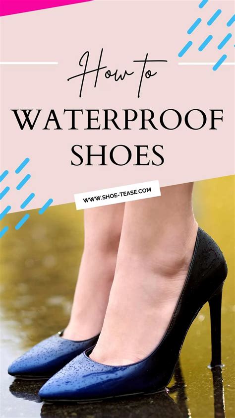 How to Waterproof Shoes & Boots - 8 Ways to Make Shoes Waterproof