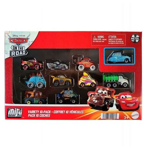 Игрушечный транспорт Mattel Cars - Герои мультфильма Тачки - Набор из ...